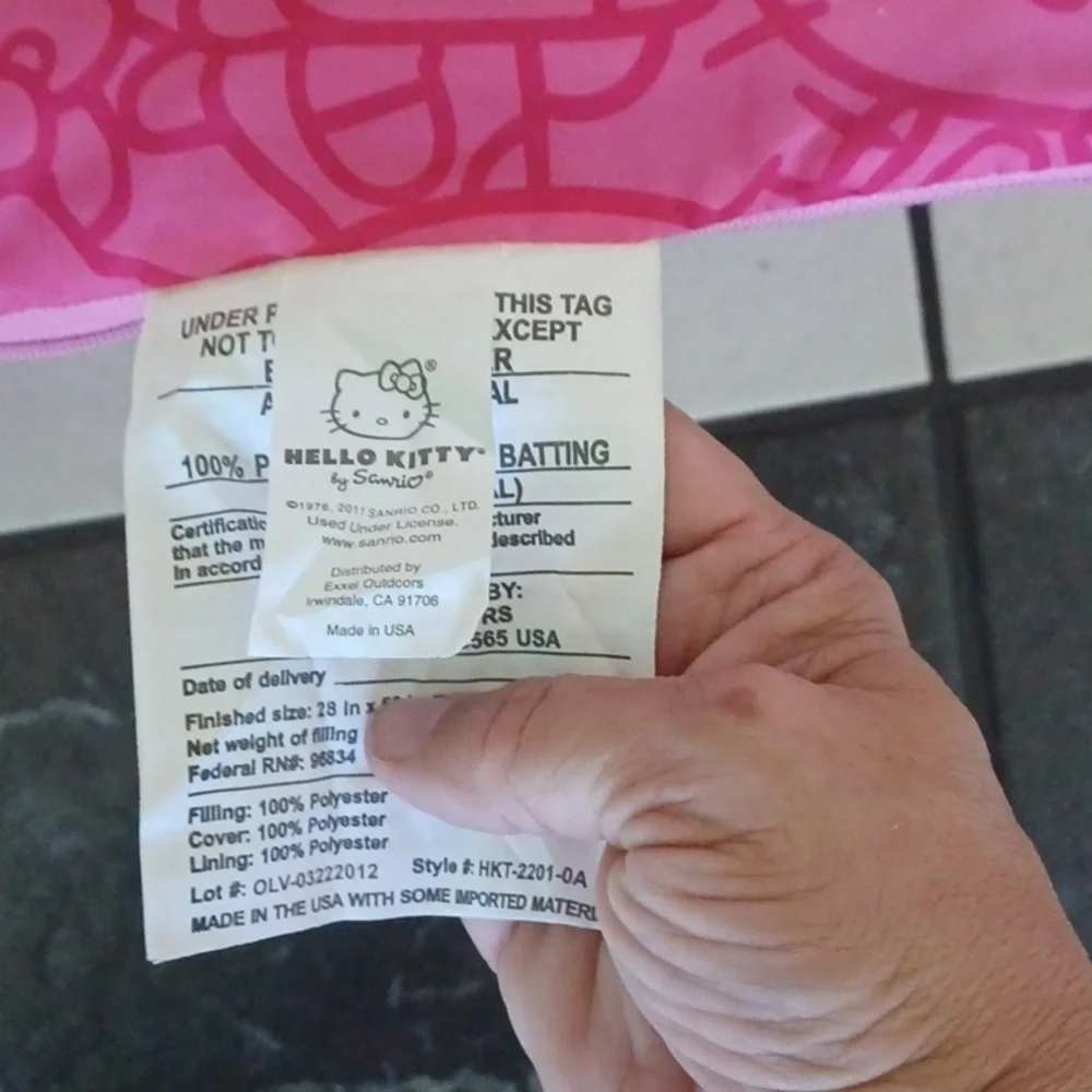 hello kitty sleeping bag girls, 28x56